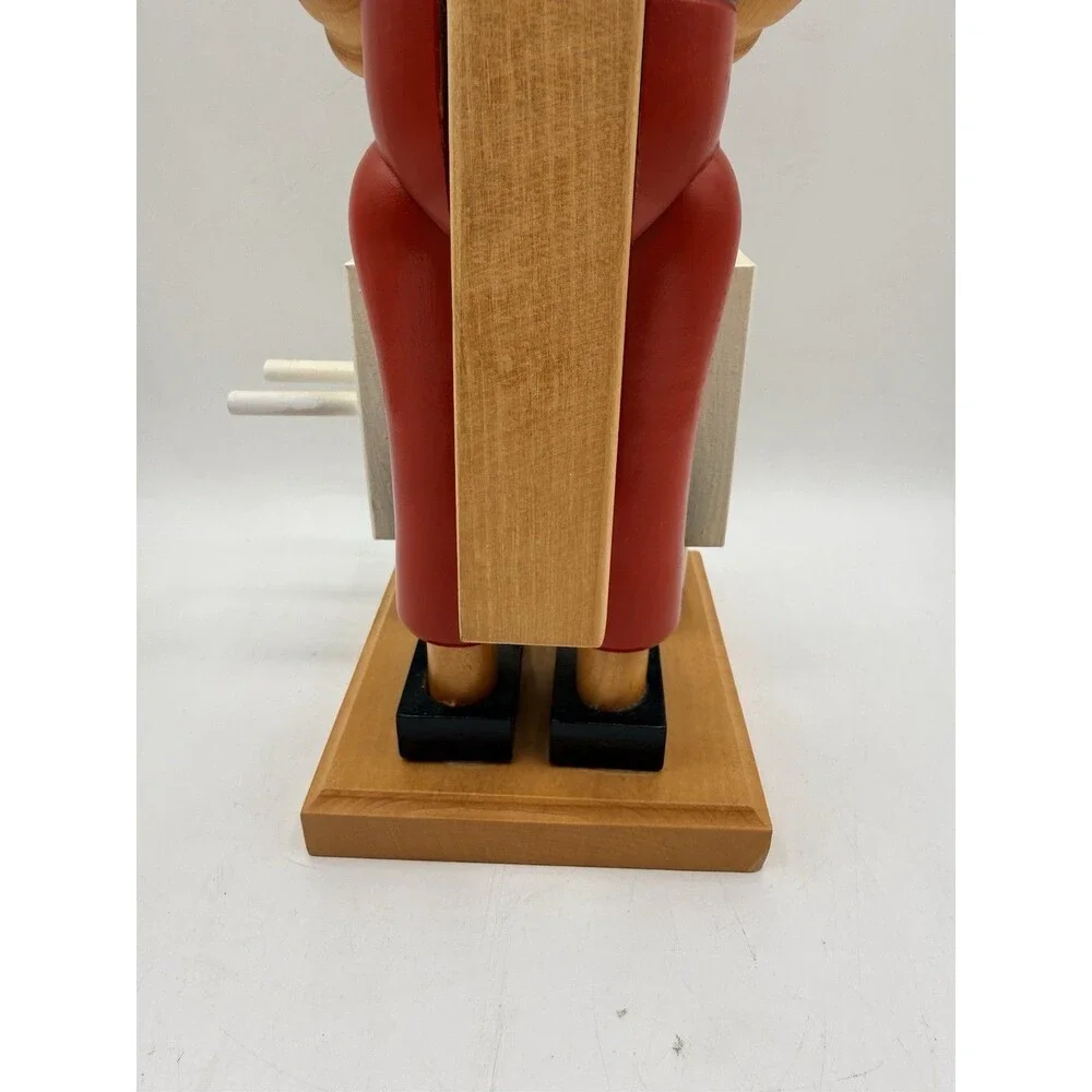 NUTCRACKER ZUBER SIGNED NUMBERED ICE CREAM MAKER CART STAND 14